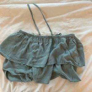 Love stitch blue ruffle top! Size small!